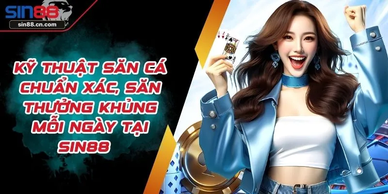 Kỹ Thuật Săn Cá Chuẩn Xác, Săn Thưởng Khủng Mỗi Ngày Tại SIN88 